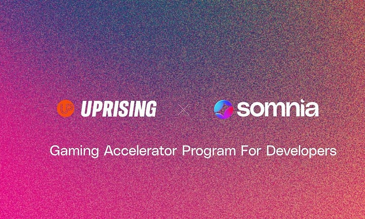 Uprising Labs x Somnia Network Collaboration Cover Image